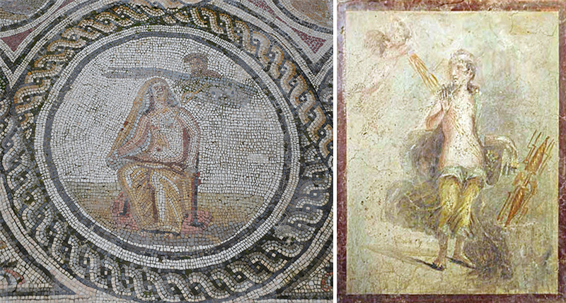 Danae nell'arte romana