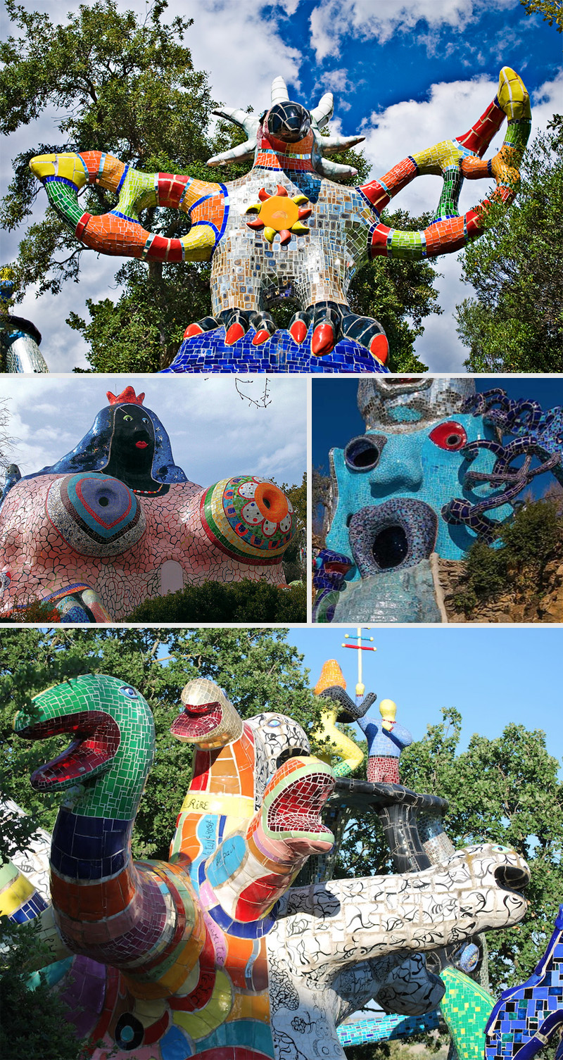 Giardino dei Tarocchi di Niki de Saint Phalle