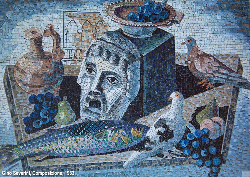 mosaico di Gino Severini