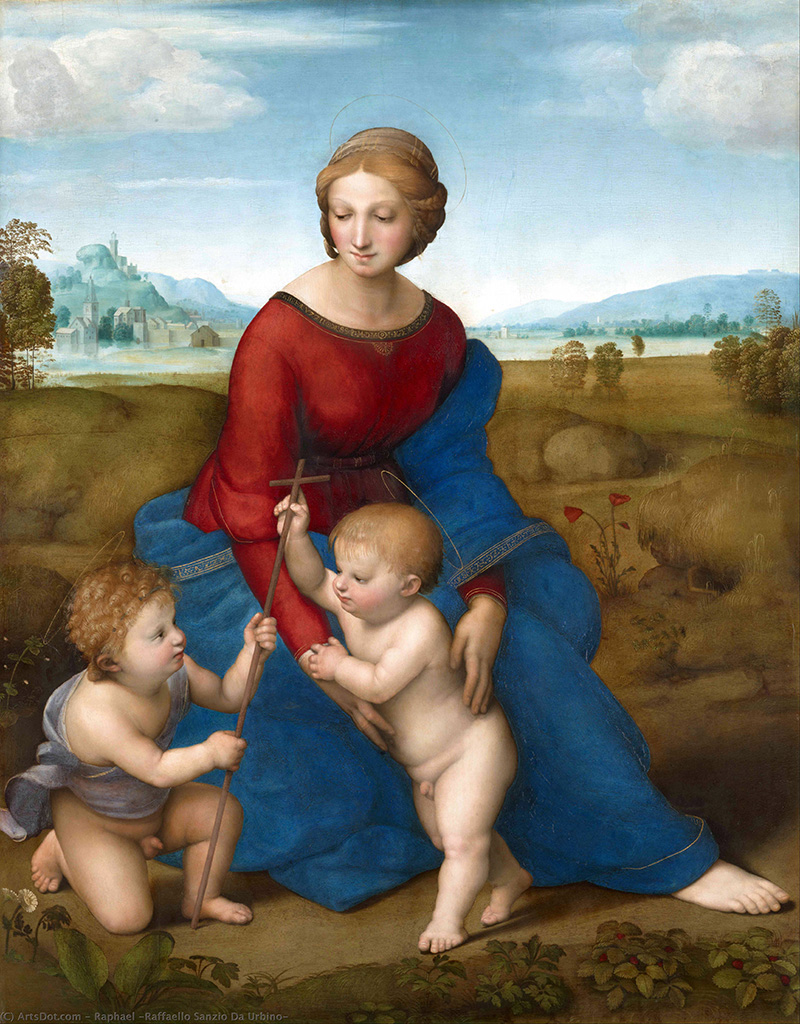 Raffaello Madonna del Belvedere