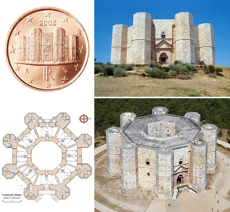 euro-1-centesimo-castel-del-monte