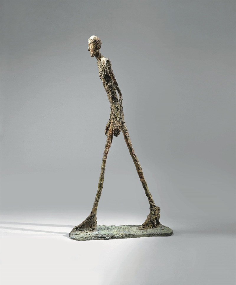 camminare con Giacometti