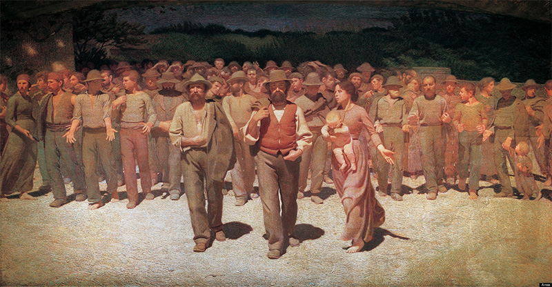 camminare con Pellizza