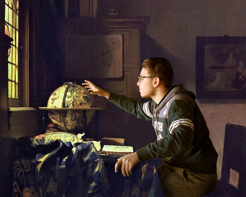astronomo vermeer