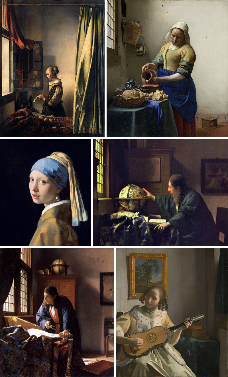 Vermeer opere famose