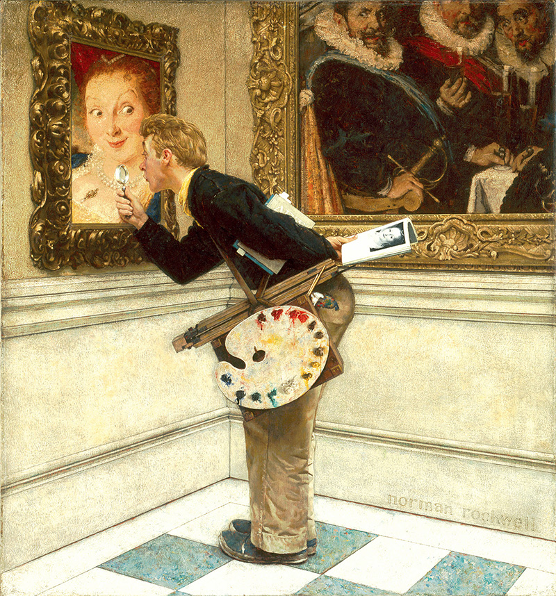 Rockwell critico d'arte