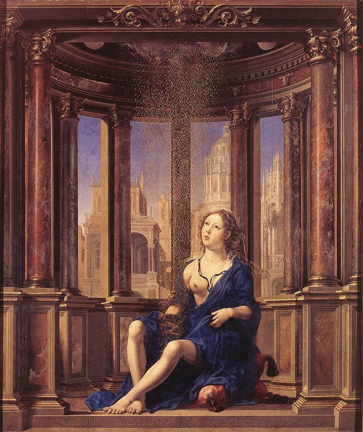 Danae di Jan Gossaert detto Mabuse