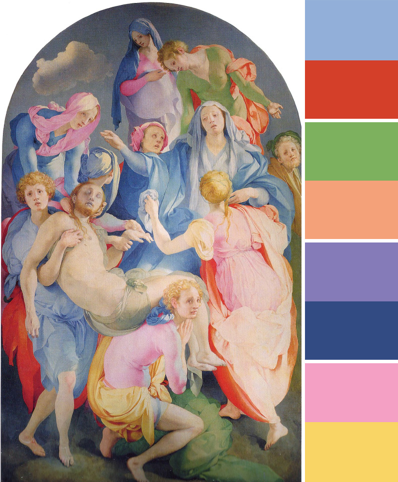 tavolozza di Pontormo