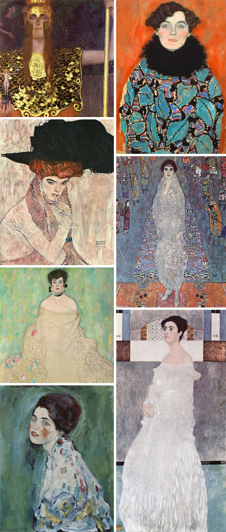 dipinti originali di Klimt
