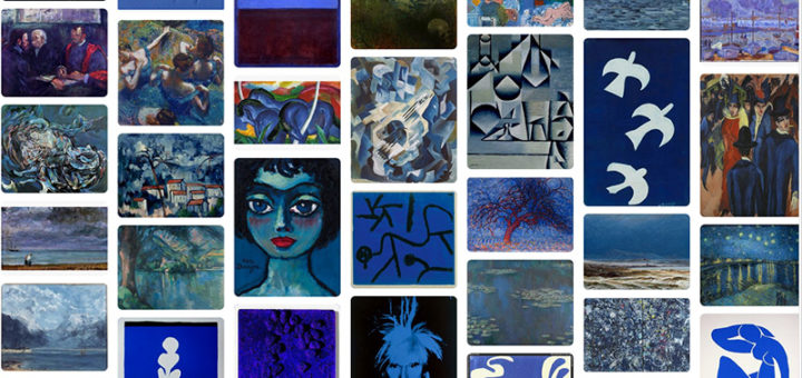 dipinti in blu