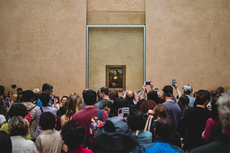 La Gioconda al Louvre