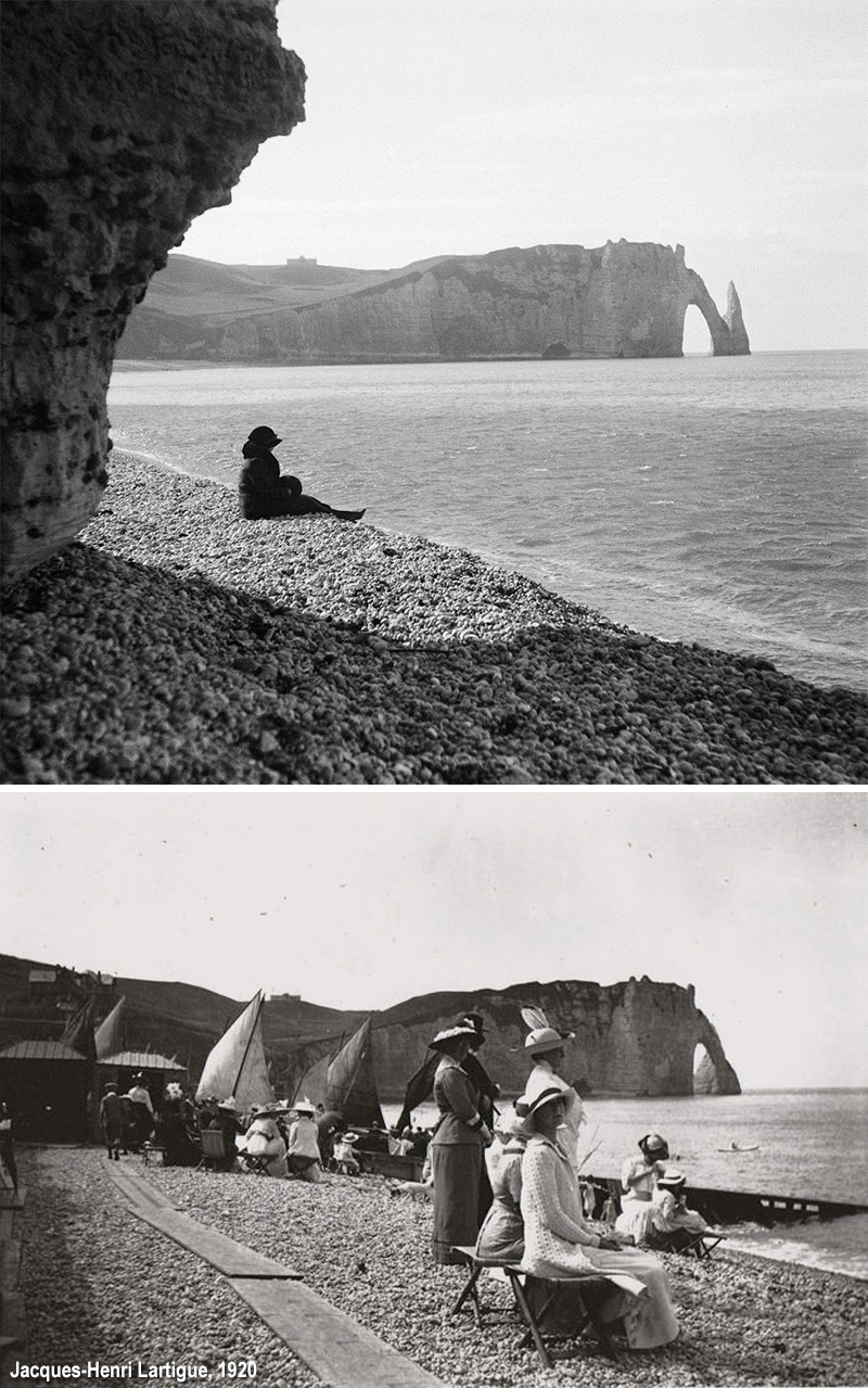 Etretat per Lartigue