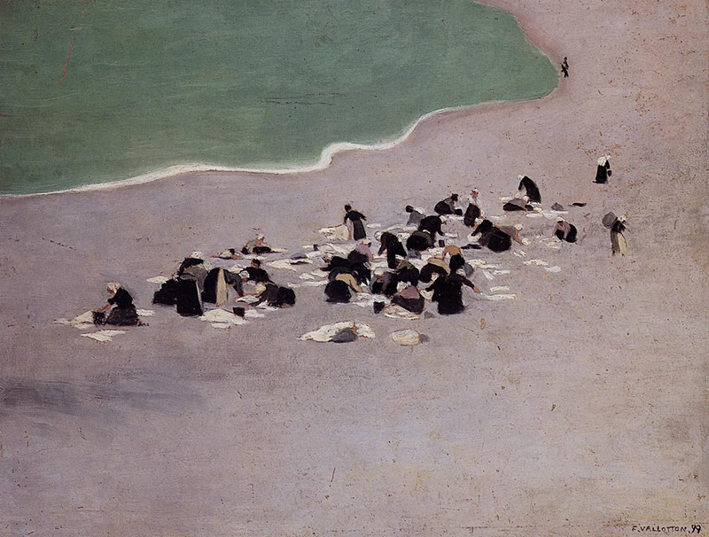 Etretat per Vallotton