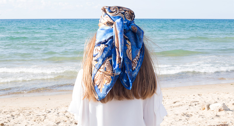 foulard santa rosalia