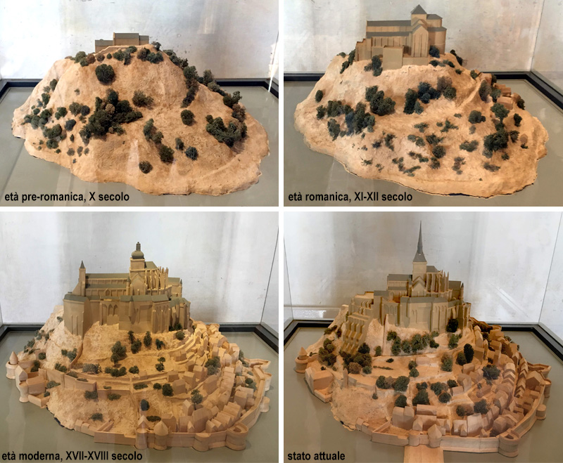evoluzione di Mont Saint-Michel