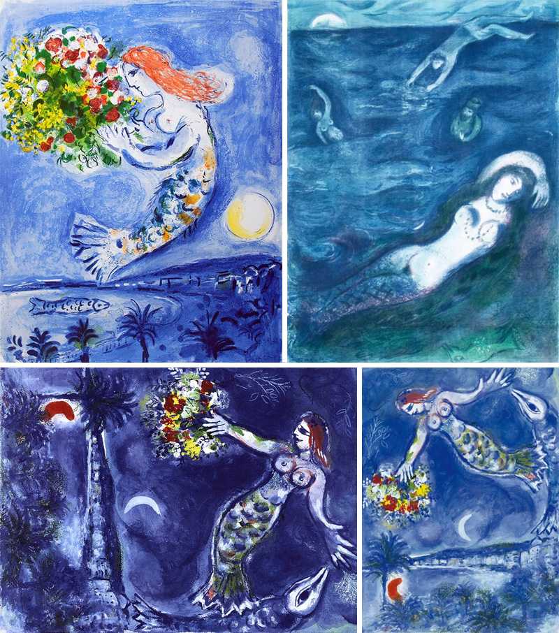 Chagall e la sirena