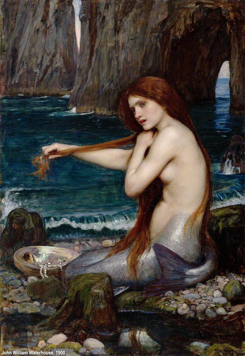 Waterhouse sirena sola