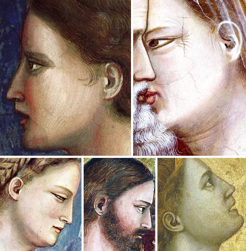 le orecchie di Giotto