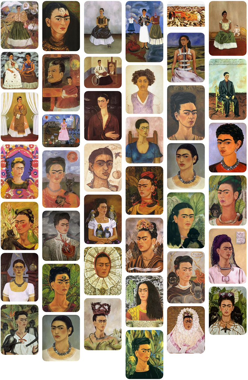 autoritratti di Frida