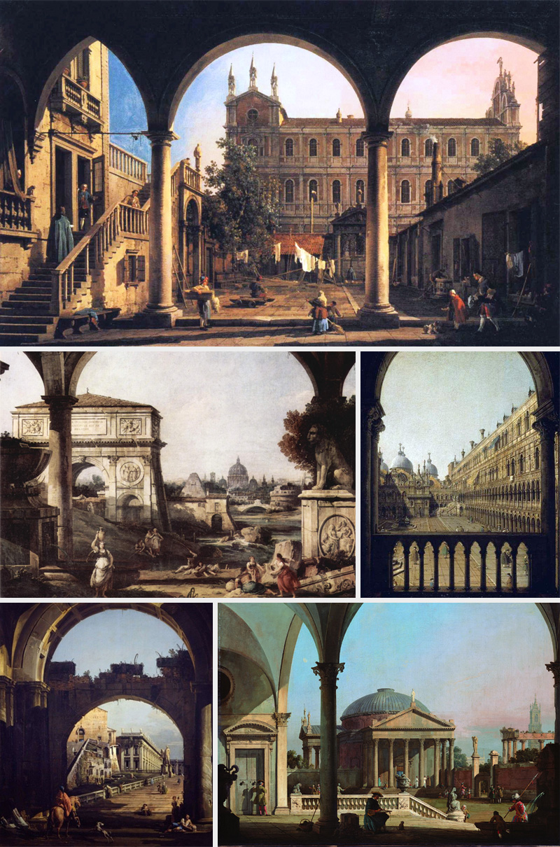 Canaletto e gli archi