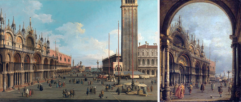 Canaletto San Marco verso sud