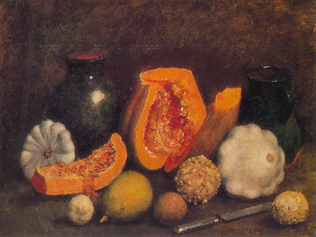 Машков мальчик. И. И. Машков. «Натюрморт с виноградом», 1910..