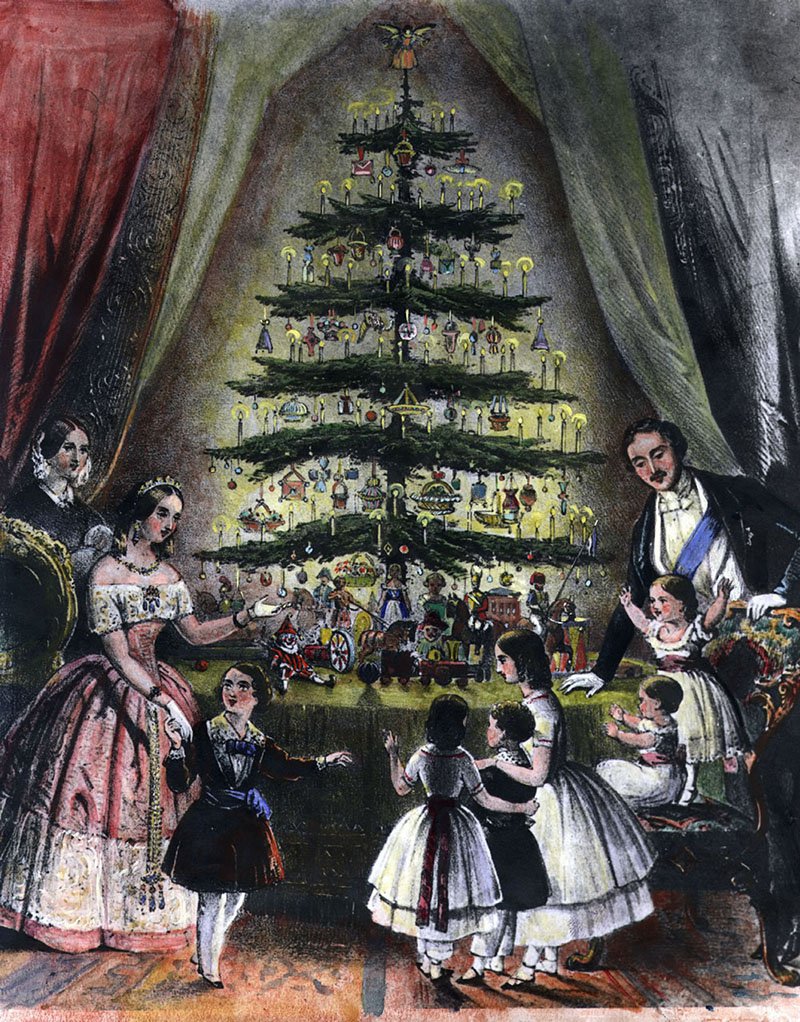 L'albero di Natale secondo i pittori